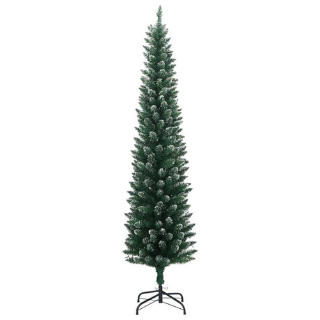 Vidaxx kunstigt juletræ smalt med 300 lysdioder 210 cm