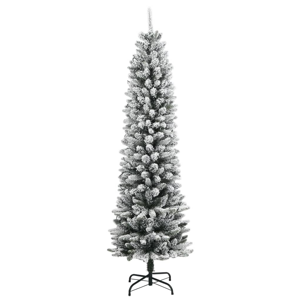 Vidaxl kunstkerstboom met 300 led's en sneeuw 210 cm
