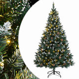 VidaXL Kunstigt juletræ med 150 lysdioder 120 cm