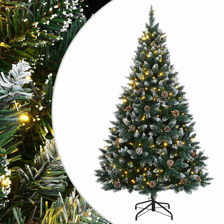 VidaXL Kunstigt juletræ med 150 lysdioder 120 cm