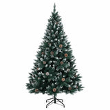 VidaXL Kunstigt juletræ med 150 lysdioder 120 cm
