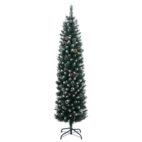 Vidaxx kunstigt juletræ smalt med 300 lysdioder 180 cm