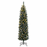 Vidaxx kunstigt juletræ smalt med 300 lysdioder 180 cm
