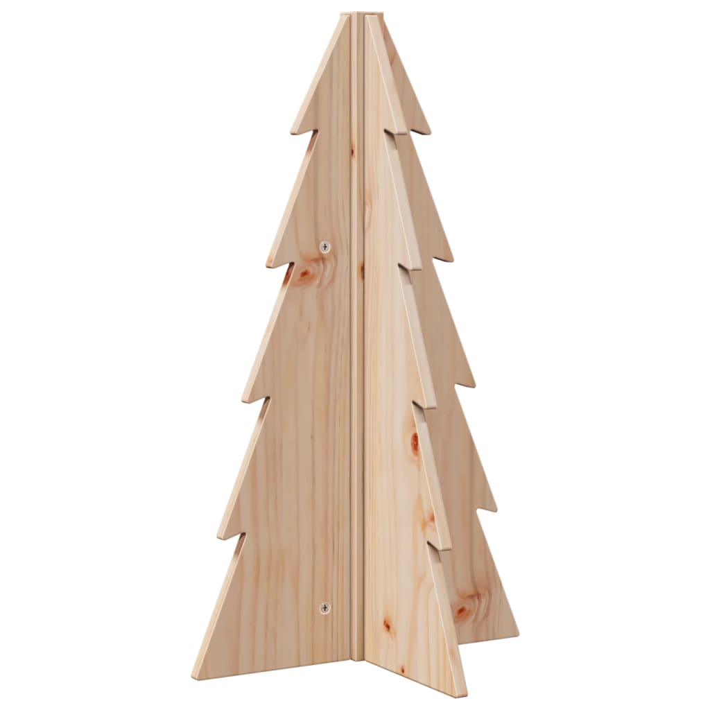 Vidaxx juledekoration juletræ 69,5 cm massivt fyrretræ