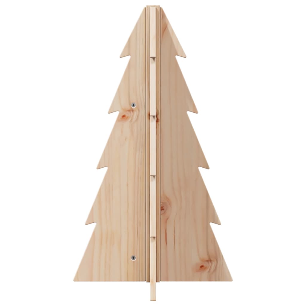 Vidaxx juledekoration juletræ 69,5 cm massivt fyrretræ