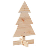 VidaXL juledekoration juletræ 60 cm massiv fyrretræ