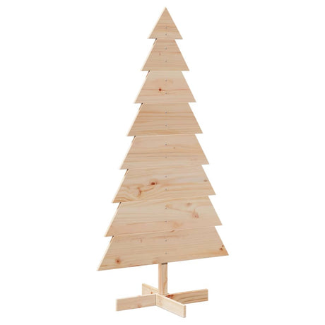 Vidaxx juledekoration juletræ 150 cm massiv fyrretræ