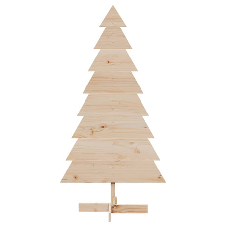 Vidaxx juledekoration juletræ 150 cm massiv fyrretræ
