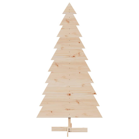 Vidaxx juledekoration juletræ 180 cm massiv fyrretræ