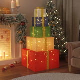 VidaXL julepynt gaveæske 250 lysdioder varm hvid