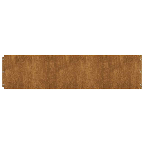 Vidaxx græskanter 20 stk 25x103 cm fleksibelt vejrbestandigt stål