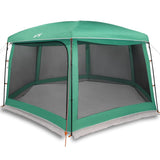 Vidaxl zwembadtent uitneembare buiten- gaaswanden 670x590 cm zeegroen