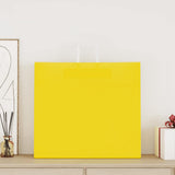 Vidaxl papieren zakken 50 st met hengsels 54x15x49 cm geel