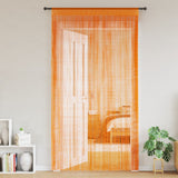 Vidaxl koordgordijnen 2 st 140x250 cm oranje