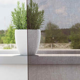 Vidaxl gordijnen voile met doorvoertules 2 st 140x300 cm bruin