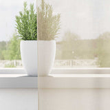 Vidaxl gordijnen voile met doorvoertules 2 st 140x225 cm crèmekleurig