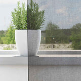 Vidaxl gordijnen voile met doorvoertules 2 st 140x140 cm donkergrijs