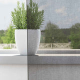 Vidaxl gordijnen voile met doorvoertules 2 st 140x300 cm donkergrijs