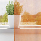 Vidaxl gordijnen voile met doorvoertules 2 st 140x300 cm oranje