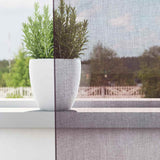 Vidaxl gordijnen voile met doorvoertules 2 st 140x245 cm paars