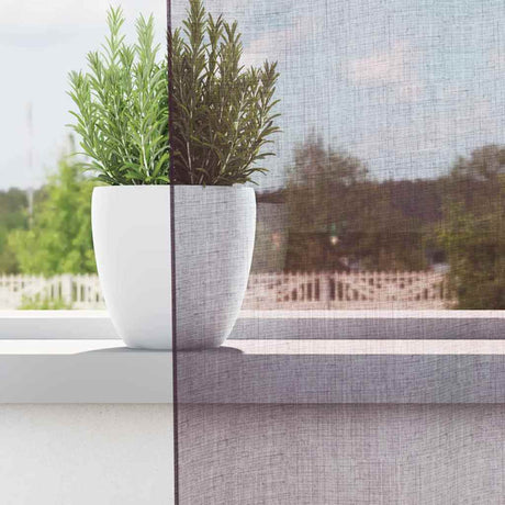 Vidaxl gordijnen voile met doorvoertules 2 st 140x300 cm paars
