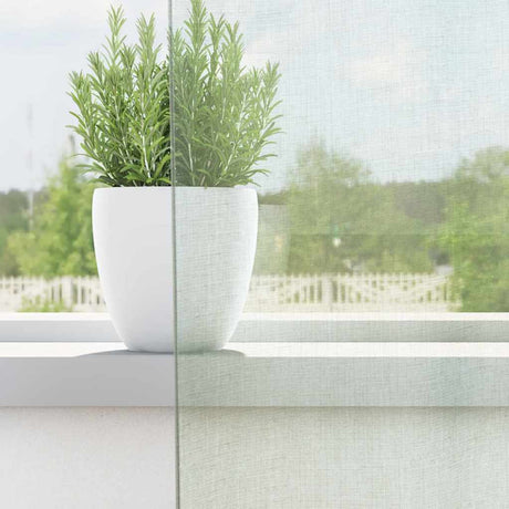 Vidaxl gordijnen voile met lussen 2 st 140x225 cm lichtgrijs