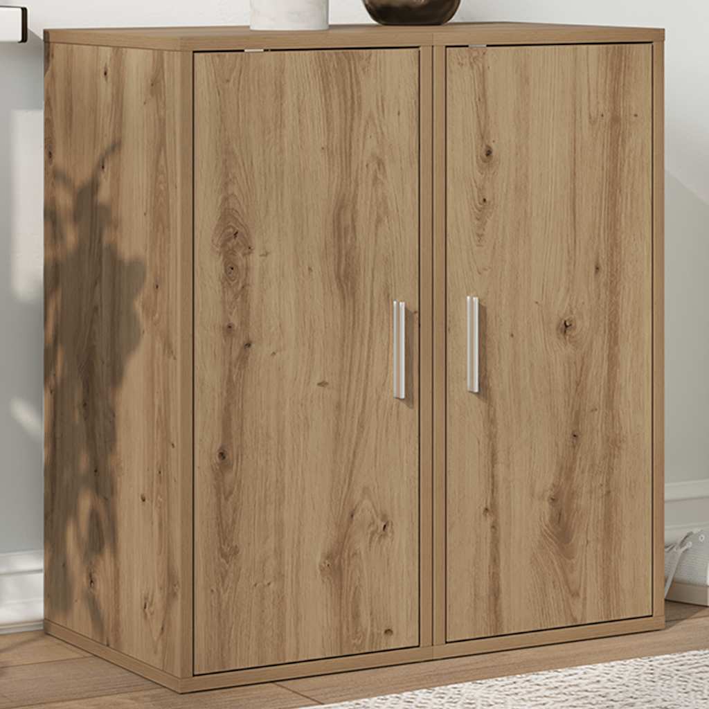 Vidaxx skoskabe 2 stk 32x35x70 cm udført i håndværkstræ i eg