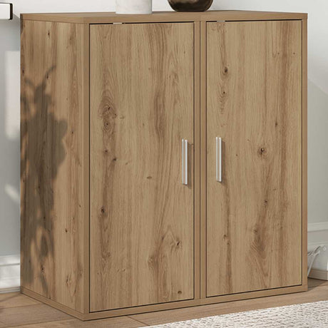 Vidaxx skoskabe 2 stk 32x35x70 cm udført i håndværkstræ i eg