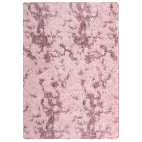Vidaxl hoogpolig vloerkleed navarra 240x340 cm polyester stoffig roze