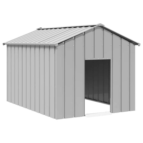 Vidaxxl hundehus med tag 113x153x101 cm galvaniseret stål