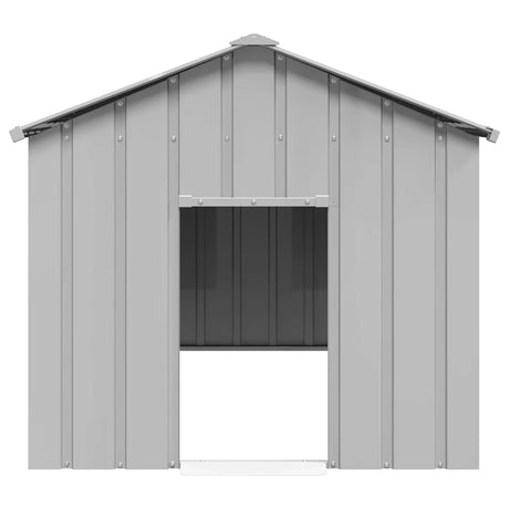 Vidaxxl hundehus med tag 113x153x101 cm galvaniseret stål