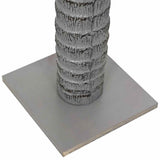 Vidaxl kunstpalmboom 6 bladeren 100 cm groen