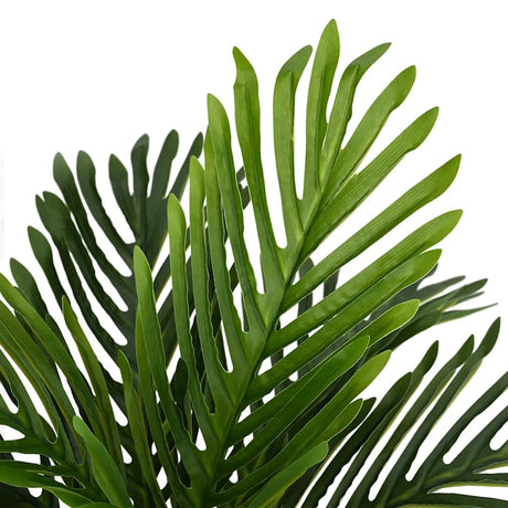 Vidaxl kunstpalmplant 9 blaadjes 70 cm groen