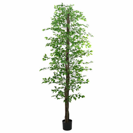 Vidaxl kunst ficus plant 2016 bladeren 300 cm groen