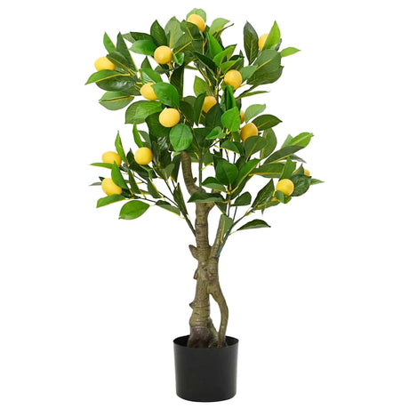 Vidaxl kunstcitroenboom 234 blaadjes 90 cm groen