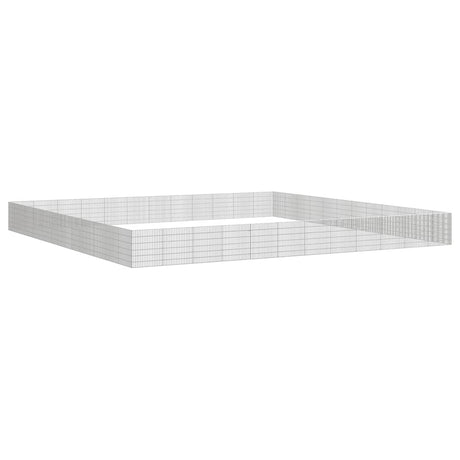 VidaXL dyreinternat 48 paneler 54x60 cm galvaniseret jern