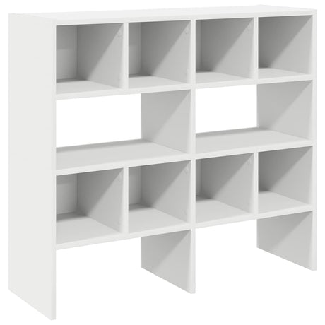 VidaXL skostativer 2 stk stabelbare 89,5x30x40 cm hvid