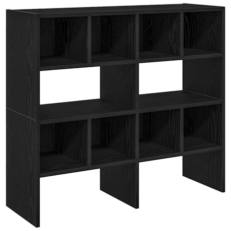 Vidaxx skostativer 2 stk stabelbare 89,5x30x40 cm sort eg