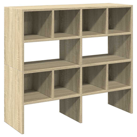 VidaXL skostativer 2 stk stabelbare 89,5x30x40 cm sonoma eg farve