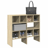 VidaXL skostativer 2 stk stabelbare 89,5x30x40 cm sonoma eg farve