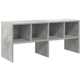 Vidaxx skostativ stabelbar 89,5x30x40 cm betongrå