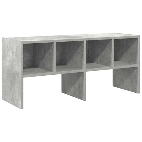 Vidaxx skostativ stabelbar 89,5x30x40 cm betongrå
