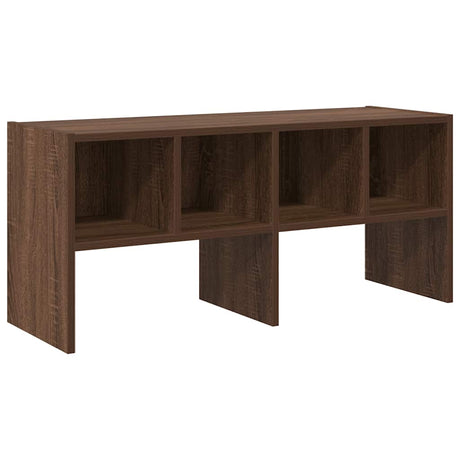 VidaXL skostativ stabelbar 89,5x30x40 cm brun eg farve