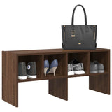 VidaXL skostativ stabelbar 89,5x30x40 cm brun eg farve