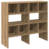 Vidaxx skostativer 2 stk stabelbare 89,5x30x40 cm håndværks eg