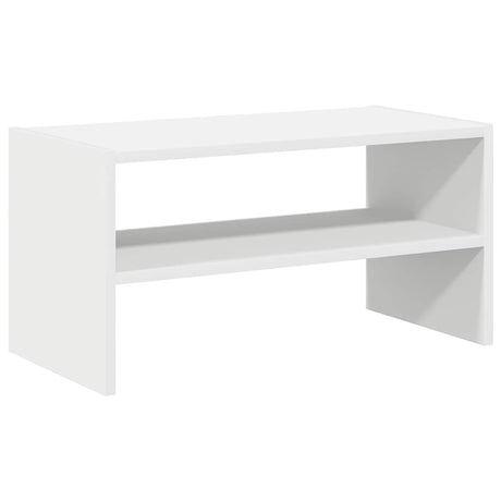VidaXL skostativ stabelbar 60x30x30,5 cm hvid