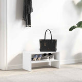VidaXL skostativ stabelbar 60x30x30,5 cm hvid
