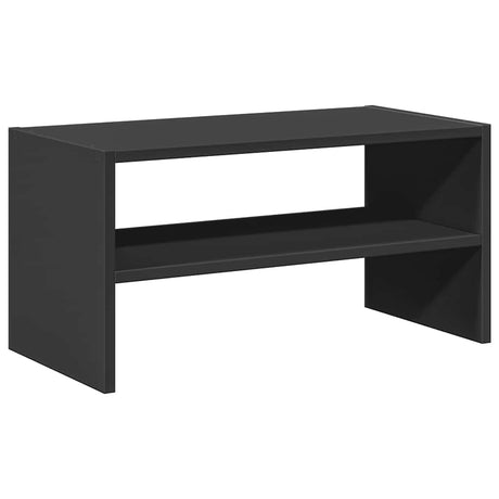 VidaXL skostativ stabelbar 60x30x30,5 cm sort eg
