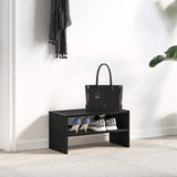 VidaXL skostativ stabelbar 60x30x30,5 cm sort eg
