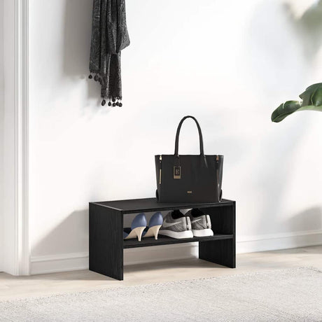 VidaXL skostativ stabelbar 60x30x30,5 cm sort eg